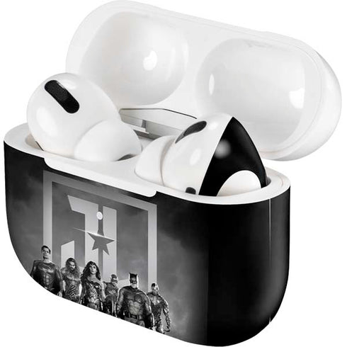 The Justice League (2017) Justice League Black and White Apple AirPods Pro Skin