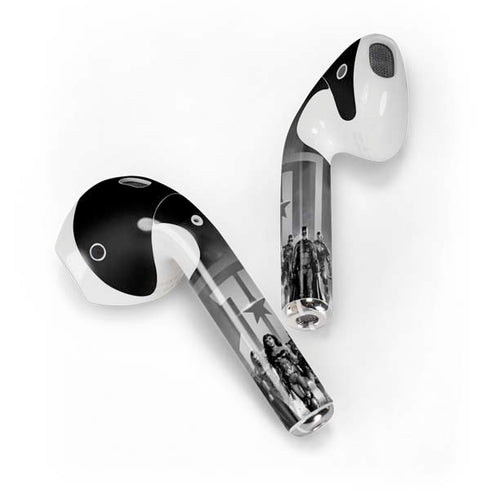 The Justice League (2017) Justice League Black and White Apple AirPods Skin