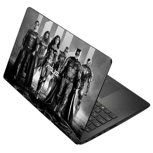 The Justice League (2017) Justice League Black and White Asus X502CA 15.6 Skin