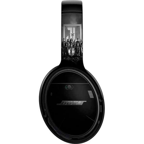 The Justice League (2017) Justice League Black and White Bose QuietComfort 35 Headphones Skin