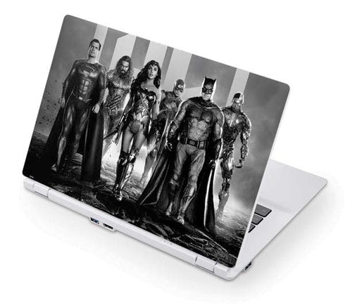 The Justice League (2017) Justice League Black and White Acer Chromebook Skin