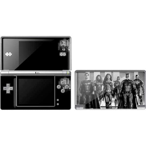 The Justice League (2017) Justice League Black and White DS Lite Skin