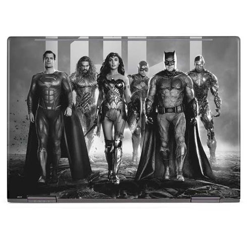 The Justice League (2017) Justice League Black and White HP Envy Skin