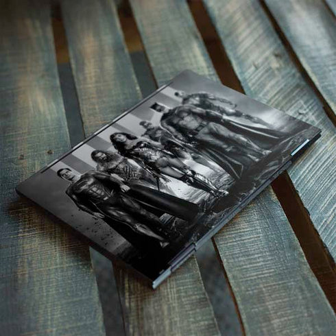 The Justice League (2017) Justice League Black and White HP Envy Skin