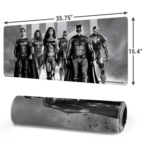 The Justice League (2017) Justice League Black and White Gaming Mouse Pad
