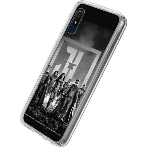 The Justice League (2017) Justice League Black and White Galaxy A10e Clear Case