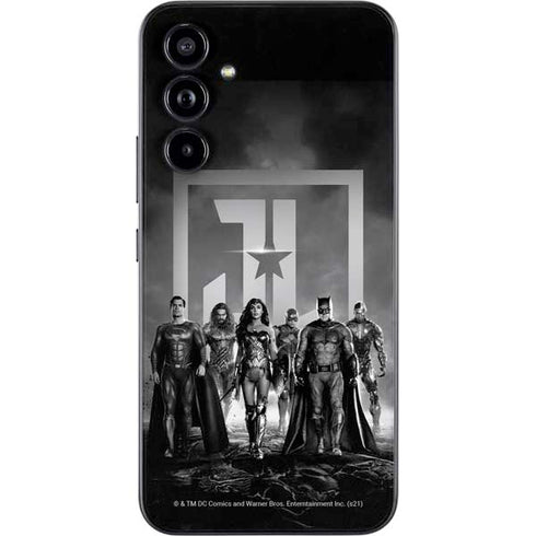 The Justice League (2017) Justice League Black and White Galaxy A54 5G Skin