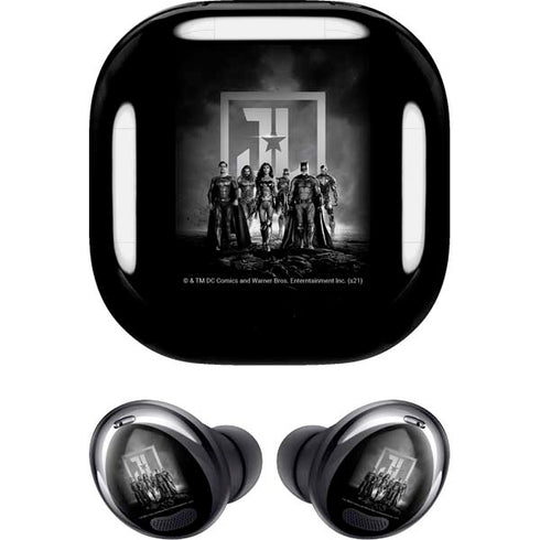 The Justice League (2017) Justice League Black and White Galaxy Buds Pro Skin