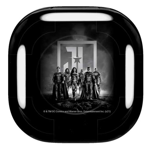 The Justice League (2017) Justice League Black and White Galaxy Buds Pro Skin