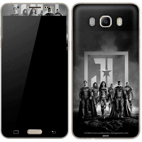 The Justice League (2017) Justice League Black and White Galaxy J7 Skin