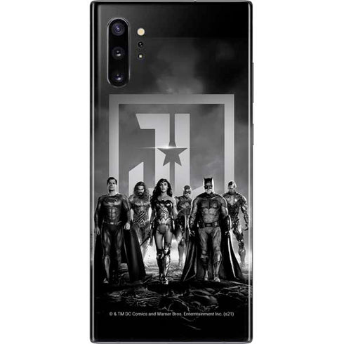 The Justice League (2017) Justice League Black and White Galaxy Note 10 Plus Skin