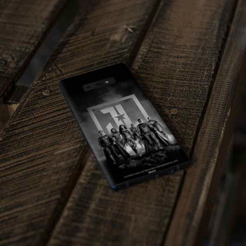 The Justice League (2017) Justice League Black and White Galaxy Note 9 Skin