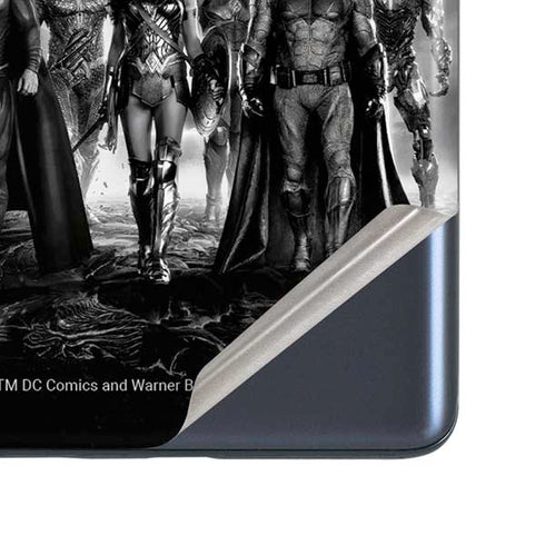 The Justice League (2017) Justice League Black and White Galaxy S20 Fan Edition Skin