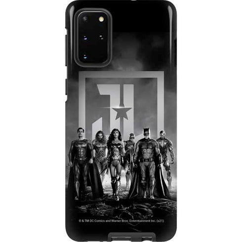 The Justice League (2017) Justice League Black and White Galaxy S20 Plus Pro Case