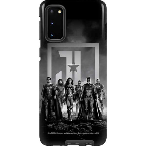 The Justice League (2017) Justice League Black and White Galaxy S20 Pro Case