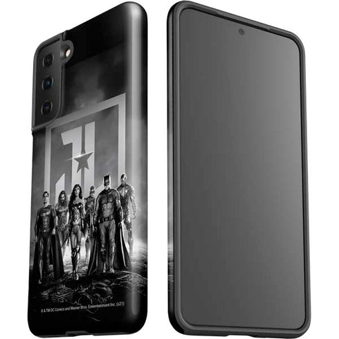 The Justice League (2017) Justice League Black and White Galaxy S21 Plus 5G Pro Case