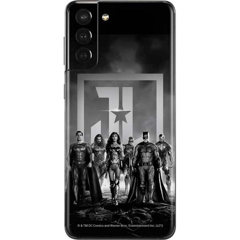 The Justice League (2017) Justice League Black and White Galaxy S21 Plus 5G Skin