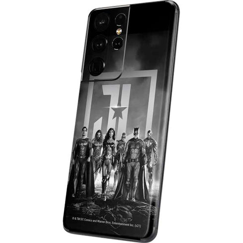 The Justice League (2017) Justice League Black and White Galaxy S21 Ultra 5G Skin