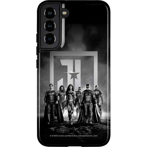 The Justice League (2017) Justice League Black and White Galaxy S22 Plus Pro Case