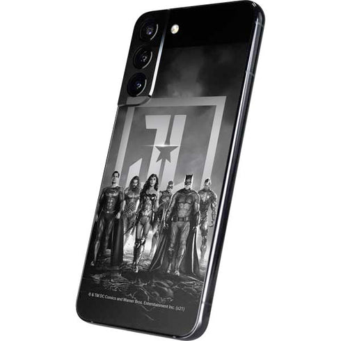 The Justice League (2017) Justice League Black and White Galaxy S22 Plus Skin