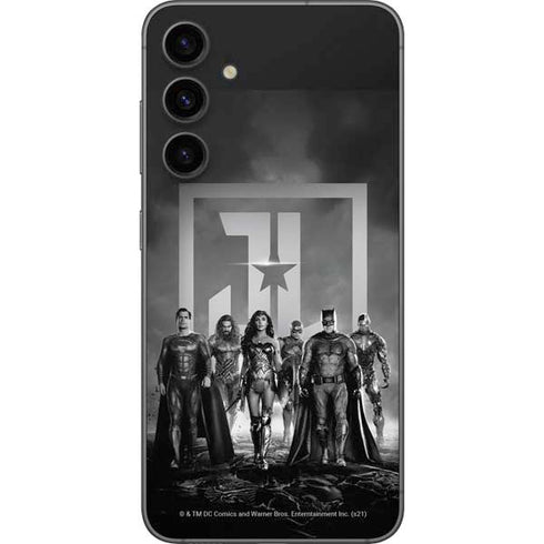 The Justice League (2017) Justice League Black and White Galaxy S23 FE Skin