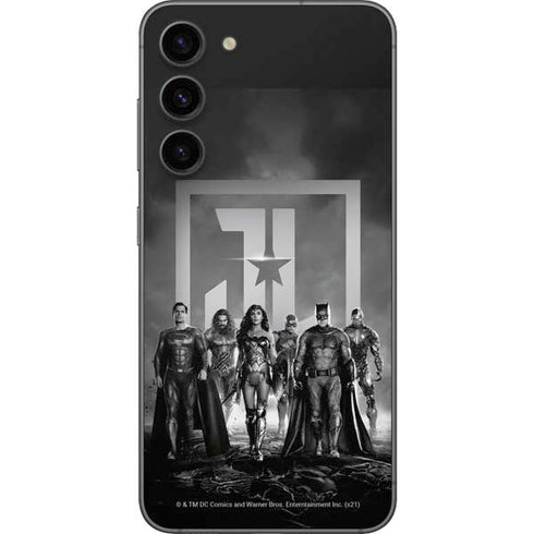The Justice League (2017) Justice League Black and White Galaxy S23 Plus Skin