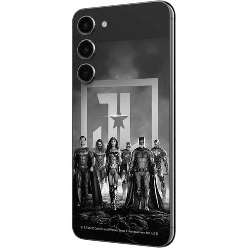 The Justice League (2017) Justice League Black and White Galaxy S23 Plus Skin