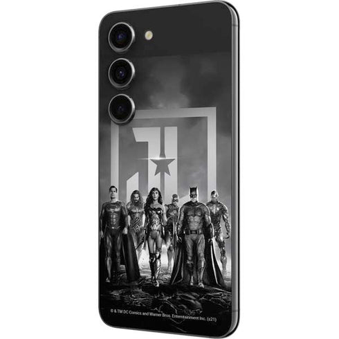 The Justice League (2017) Justice League Black and White Galaxy S23 Skin
