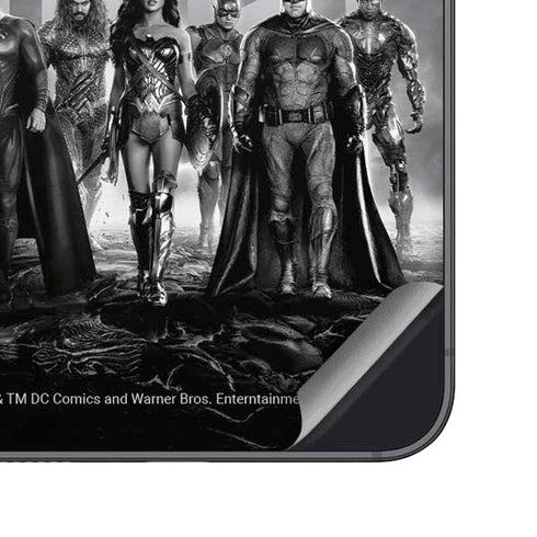 The Justice League (2017) Justice League Black and White Galaxy S23 Skin