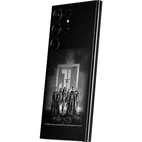 The Justice League (2017) Justice League Black and White Galaxy S23 Ultra Skin