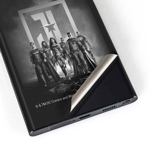 The Justice League (2017) Justice League Black and White Galaxy S23 Ultra Skin