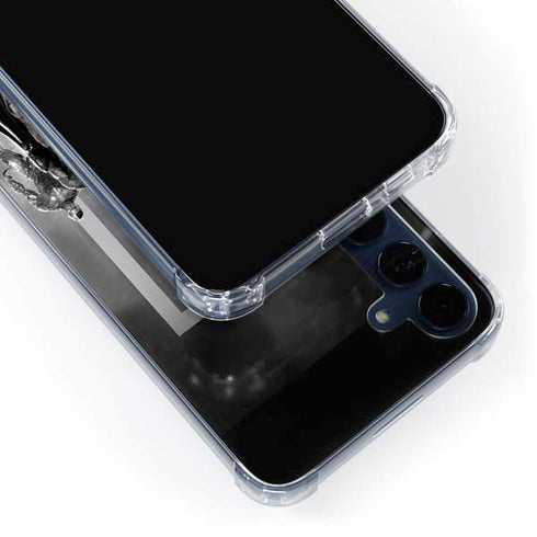 The Justice League (2017) Justice League Black and White Galaxy S24 Clear Case