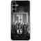 The Justice League (2017) Justice League Black and White Galaxy S24 Plus Clear Case