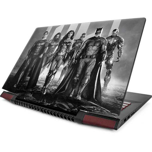 The Justice League (2017) Justice League Black and White Lenovo IdeaPad Skin