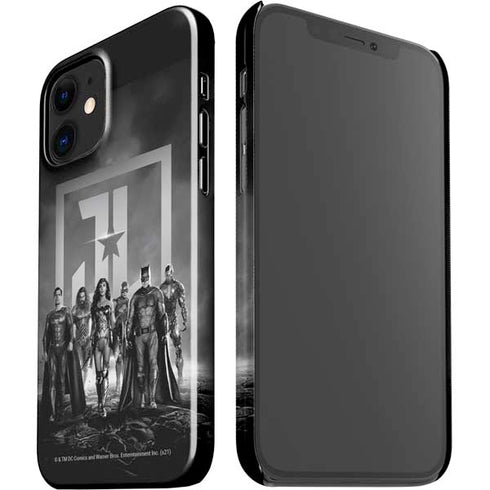 The Justice League (2017) Justice League Black and White iPhone 12 Mini Lite Case
