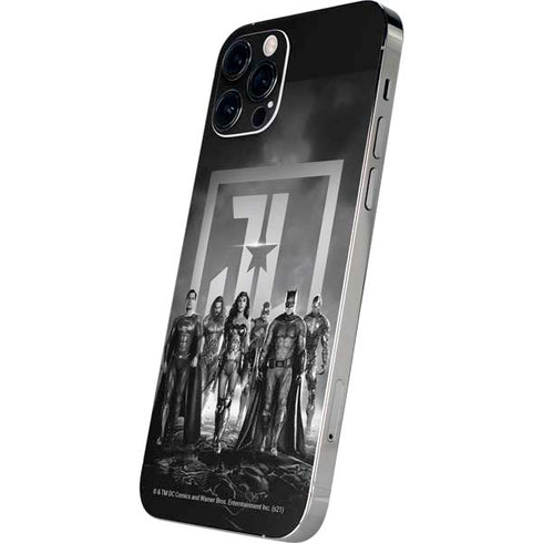 The Justice League (2017) Justice League Black and White iPhone 12 Pro Max Skin