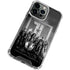 The Justice League (2017) Justice League Black and White iPhone 14 Pro Clear Case