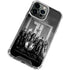 The Justice League (2017) Justice League Black and White iPhone 15 Pro Max Clear Case