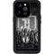 The Justice League (2017) Justice League Black and White iPhone 14 Pro Waterproof Case