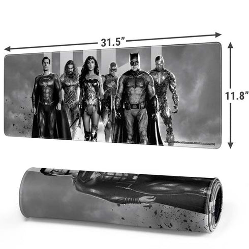 The Justice League (2017) Justice League Black and White Gaming Mouse Pad