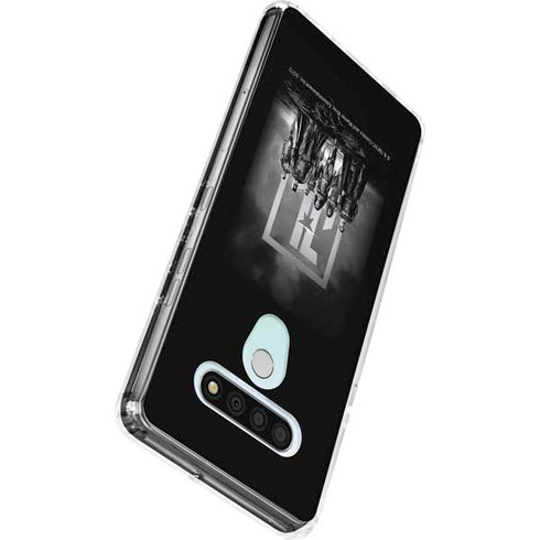 The Justice League (2017) Justice League Black and White LG Stylo 6 Clear Case