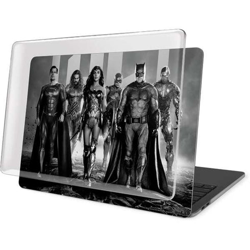 The Justice League (2017) Justice League Black and White MacBook Pro 15in (2016-19) Case plus Skin