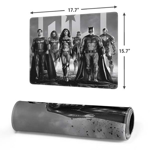 The Justice League (2017) Justice League Black and White Gaming Mouse Pad