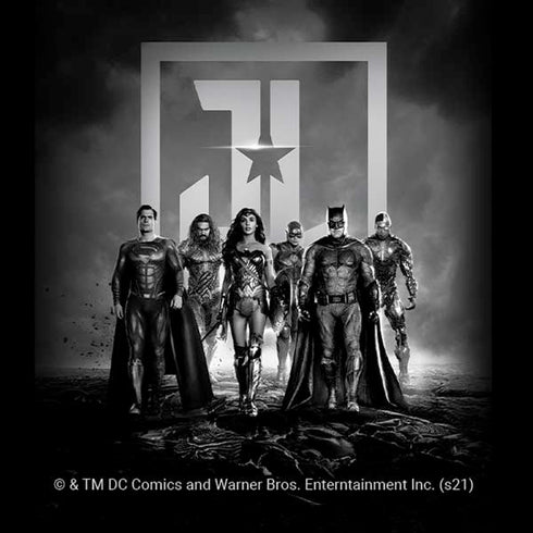 The Justice League (2017) Justice League Black and White Moto E5 Play Skin