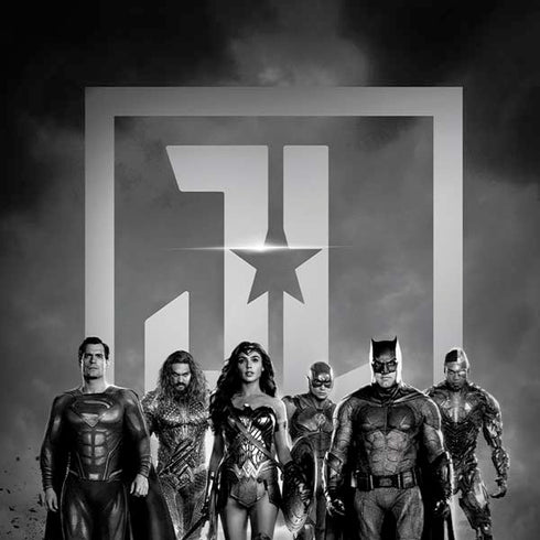 The Justice League (2017) Justice League Black and White Moto G6 Skin