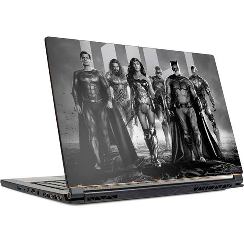 The Justice League (2017) Justice League Black and White MSI GS65 Stealth Laptop Skin