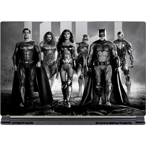 The Justice League (2017) Justice League Black and White MSI GS65 Stealth Laptop Skin