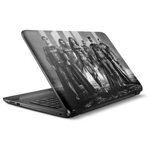The Justice League (2017) Justice League Black and White HP Notebook Skin