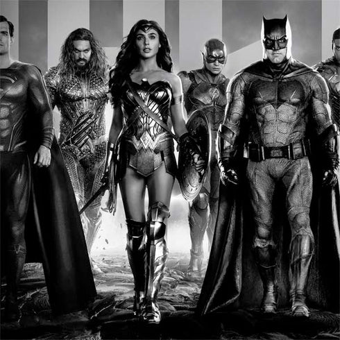 The Justice League (2017) Justice League Black and White Notebook 9 Pro 13in (2017) Skin