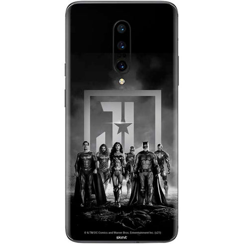 The Justice League (2017) Justice League Black and White OnePlus 7 Pro Skin